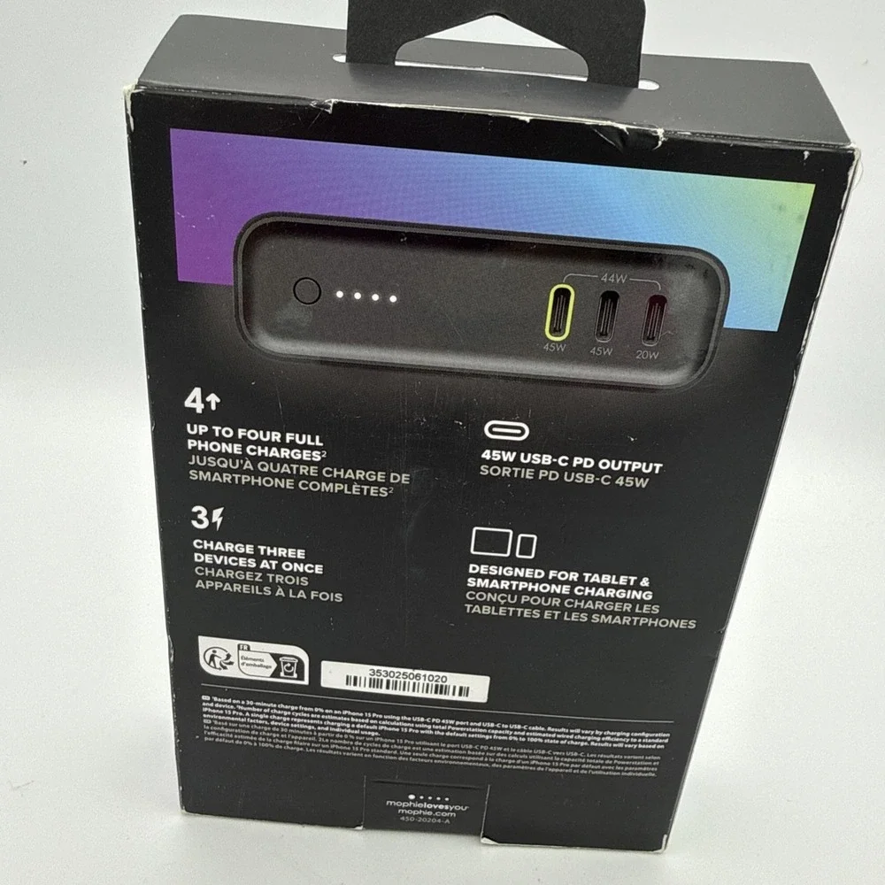 Mophie 20000mAh‎ 45W Power Bank